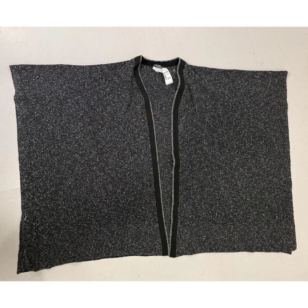 SALVATORE FERRAGAMO SHAWL WRAP Sweater Wool/ Cotton Blend NWT